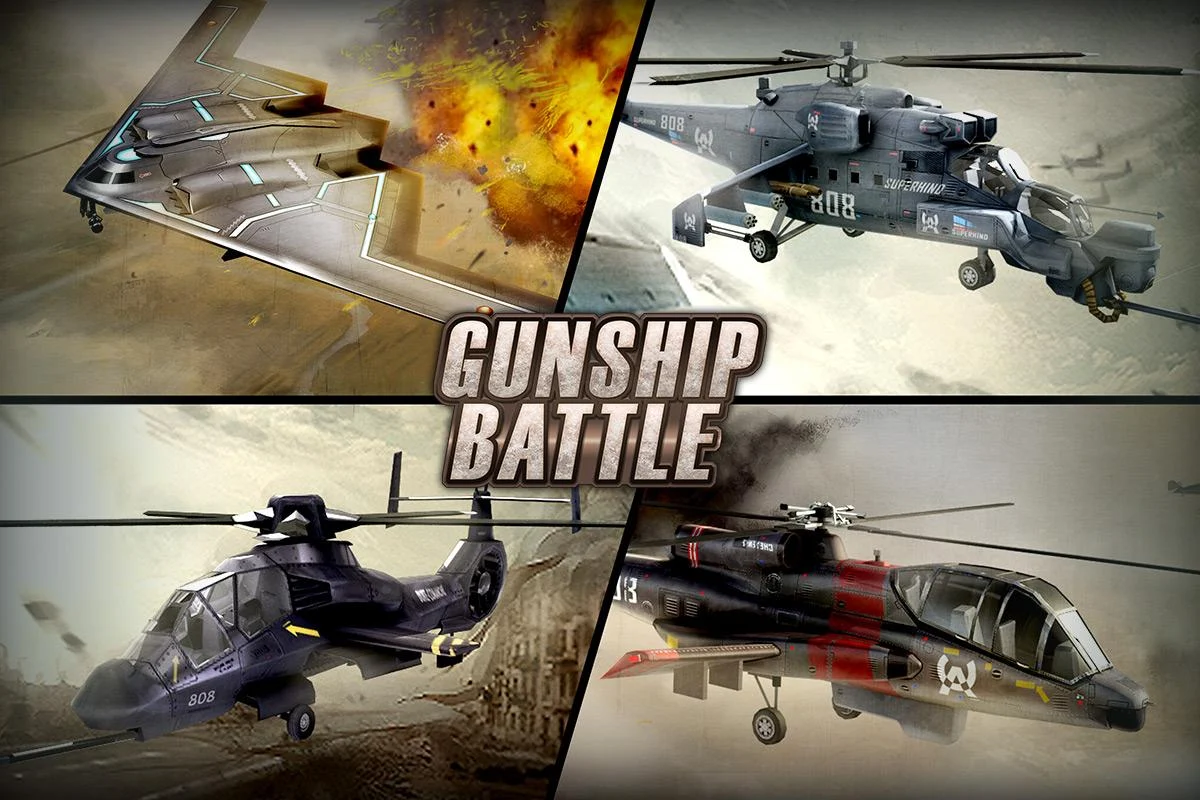 Gunship battle mod apk