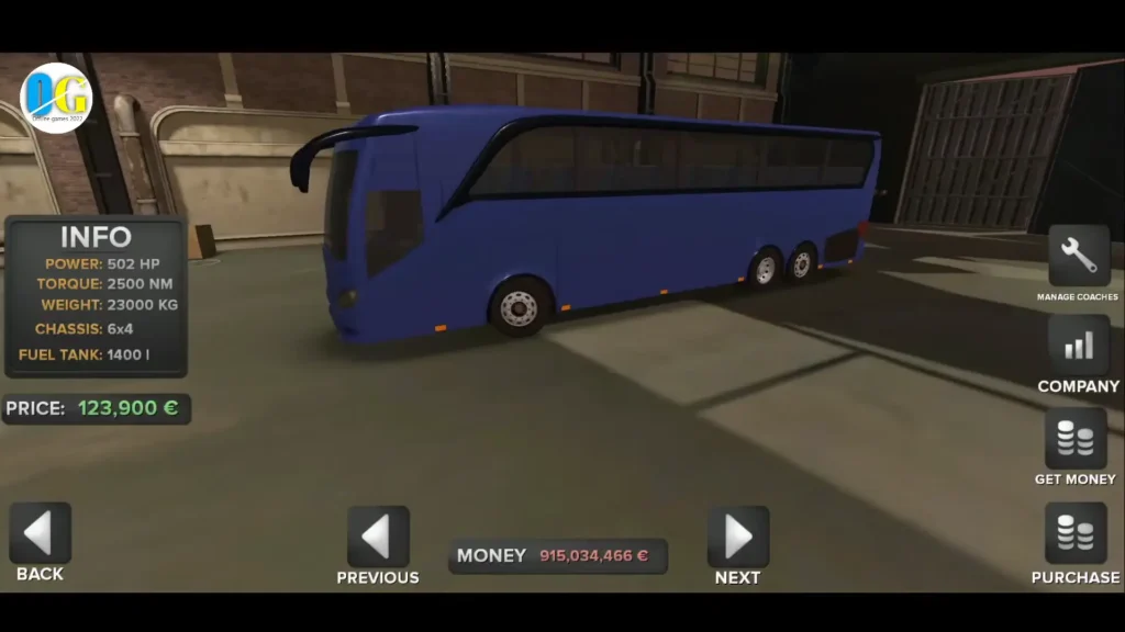 Coach bus Simulator Mod apk 3